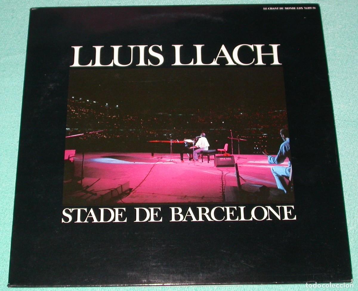 Vinyl-Schallplatten: Lluis Llach 2x 33t Stade De Barcelone Harmonia Mundi &lrm;&ndash; LDX 74.855/56 France EX