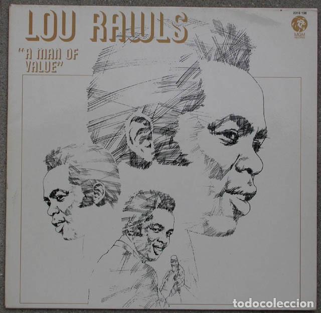 Discos de vinilo: lou rawls 3 LP natural man - Foto 3