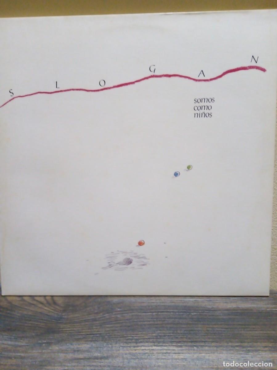 Discos de vinilo: Slogan, somos como ni&ntilde;os 1988. - Foto 1