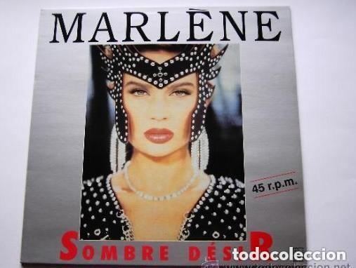 Discos de vinilo: Marlene Sombre D&eacute;sir - MAXI SINGLE - Foto 1