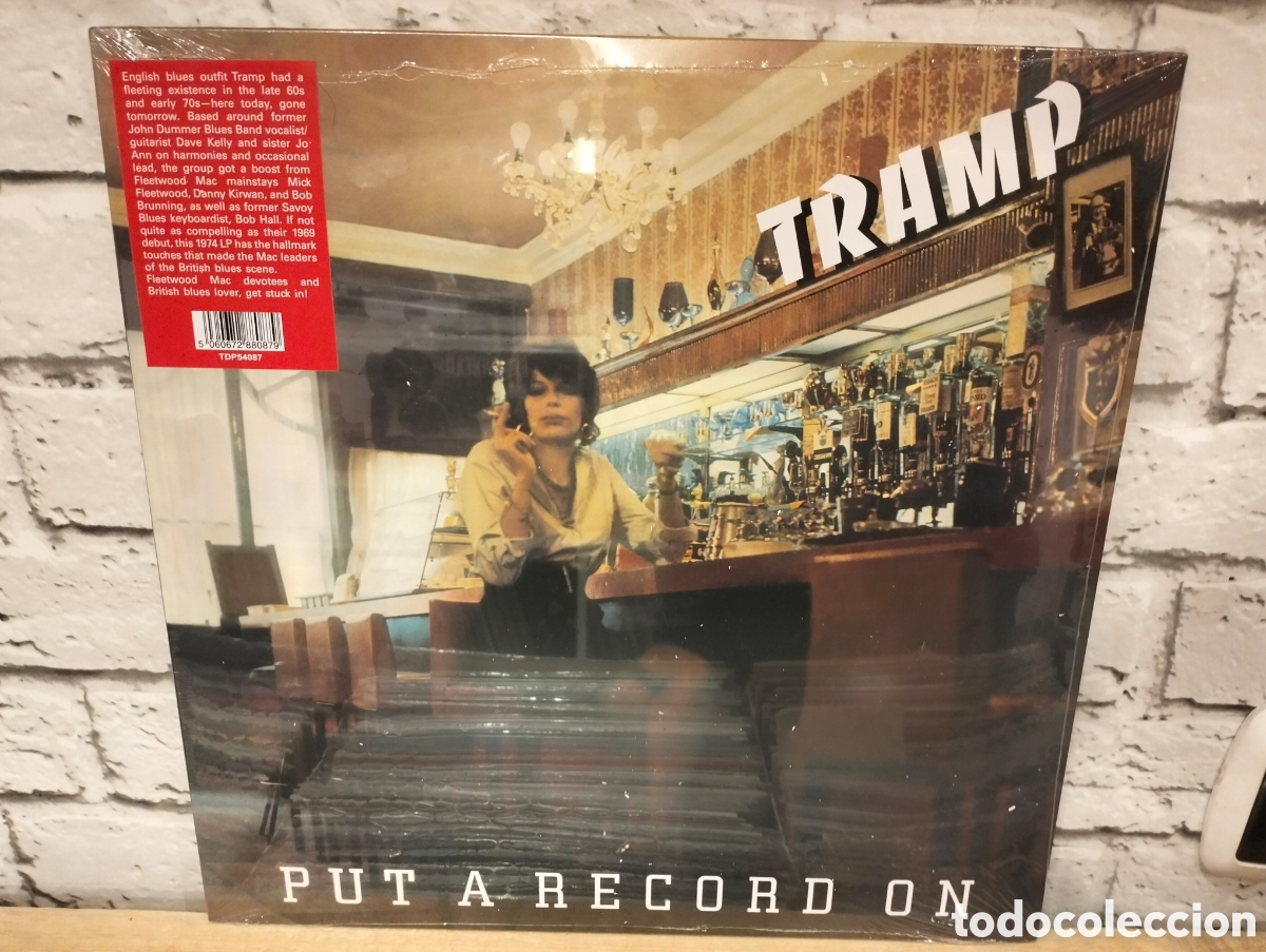 Discos de vinilo: Tramp &ndash;&nbsp;Put A Record On. Lp vinilo precintado. Blues - Foto 1