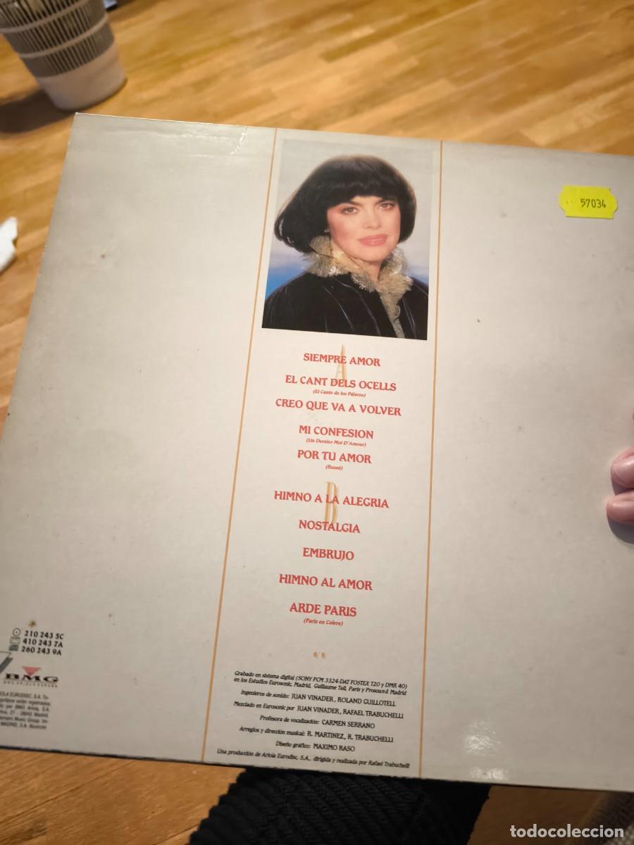 Discos de vinilo: LP MIREILLE MATTHIEU EMBRUJO - Foto 2