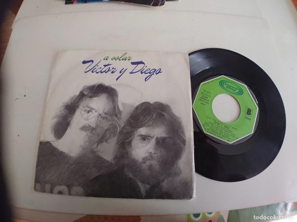 Discos de vinilo: VICTOR Y DIEGO-SINGLE A VOLAR - Foto 1