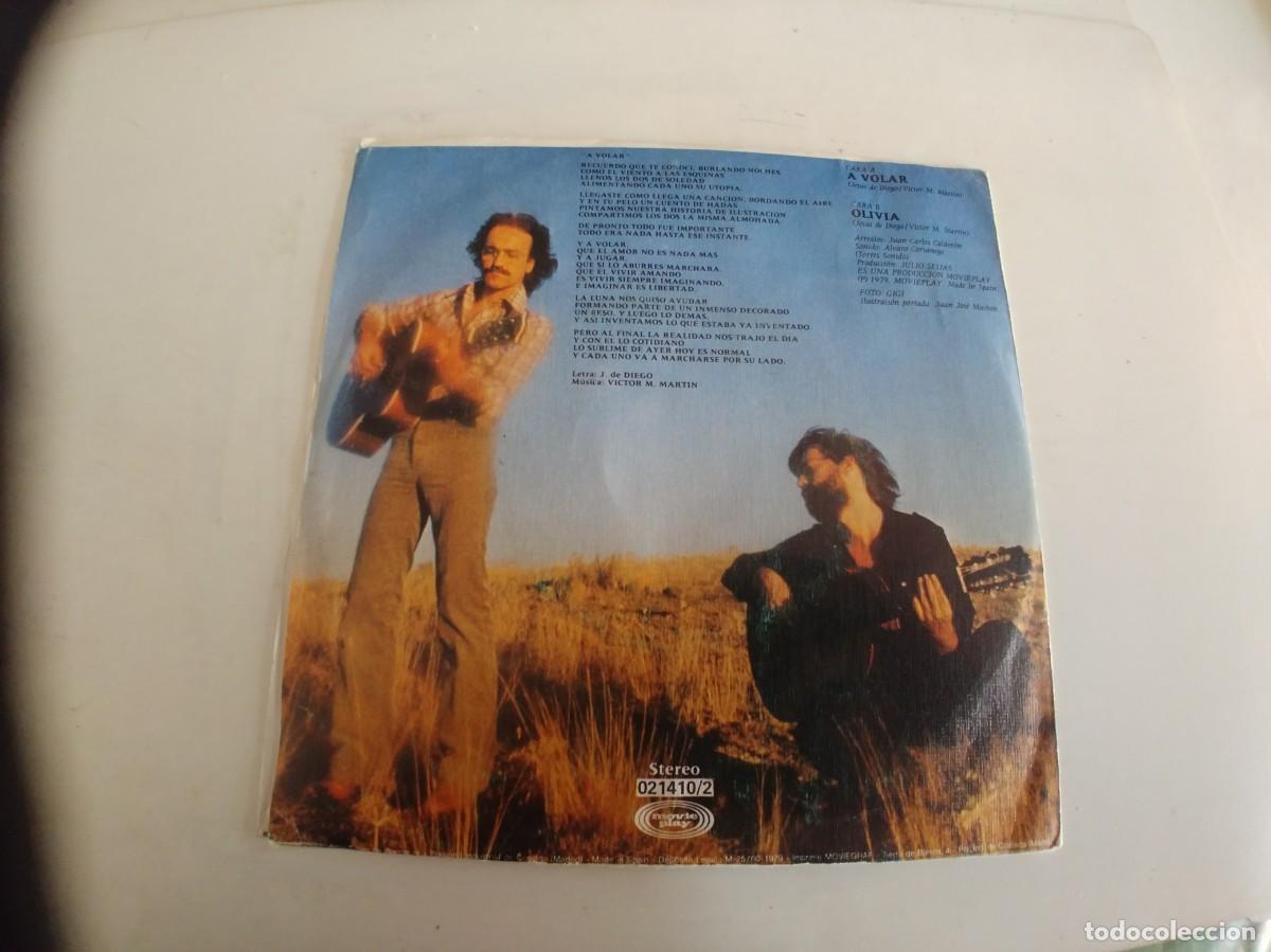 Discos de vinilo: VICTOR Y DIEGO-SINGLE A VOLAR - Foto 2