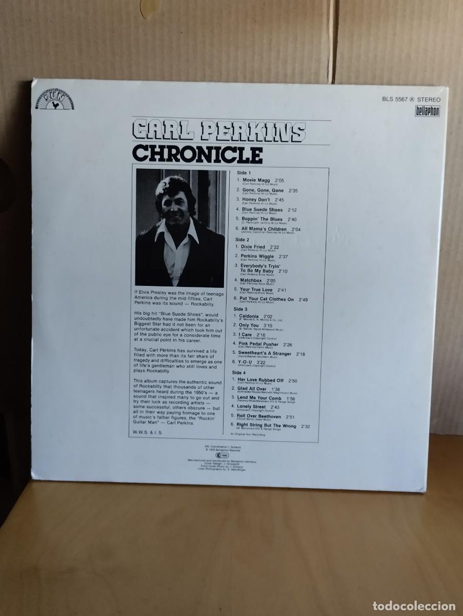 Discos de vinilo: CARL PERKINS ----- CHRONICLE - Foto 3