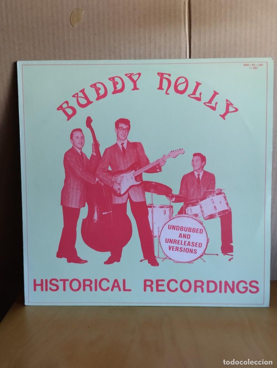 Discos de vinilo: BUDDY HOLLY ----- HISTORICAL RECORDINGS - Foto 1