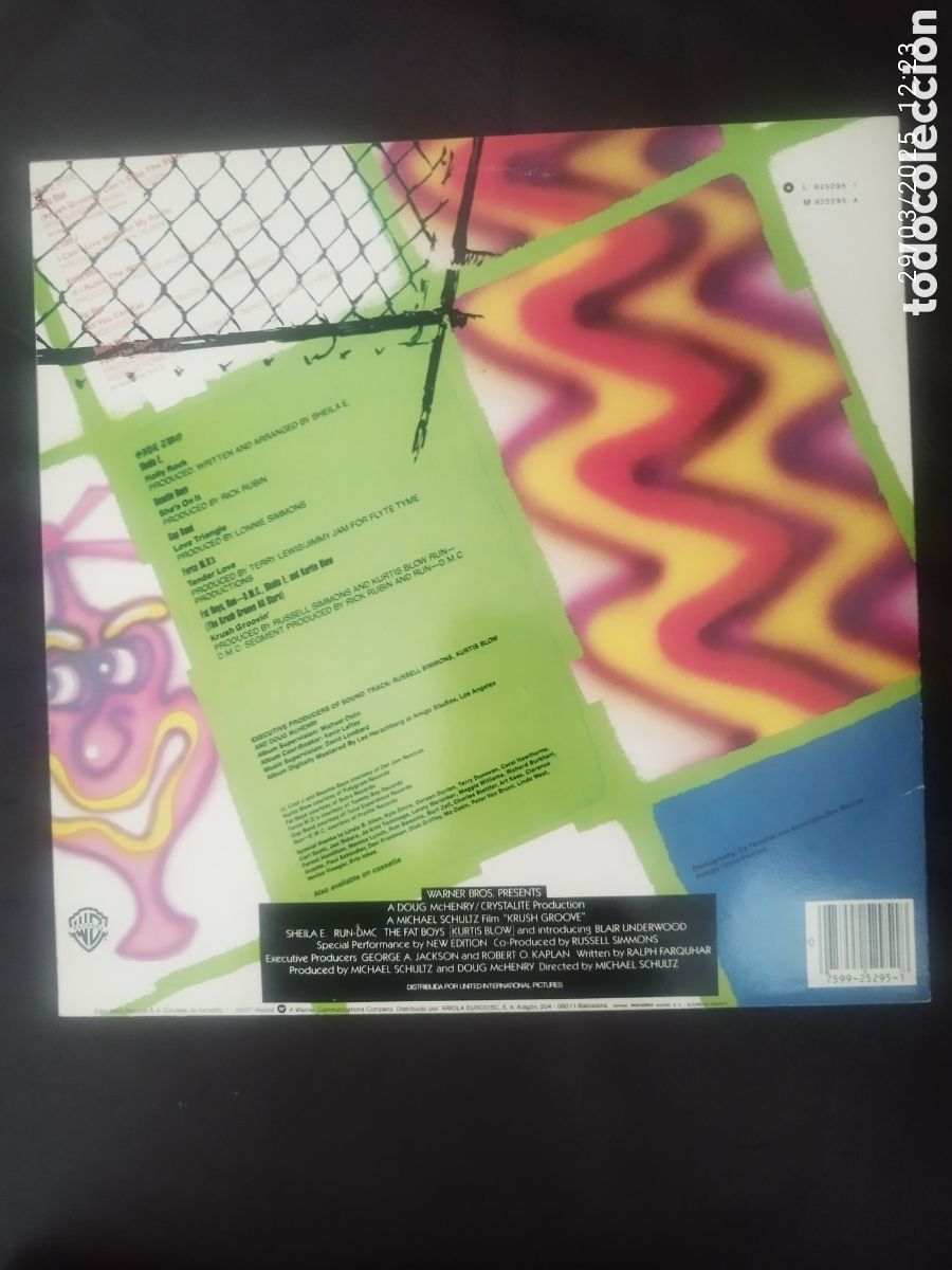 Discos de vinilo: KRUSH GROOEV - LP - MUSICA DE LA PELICULA. - Foto 2