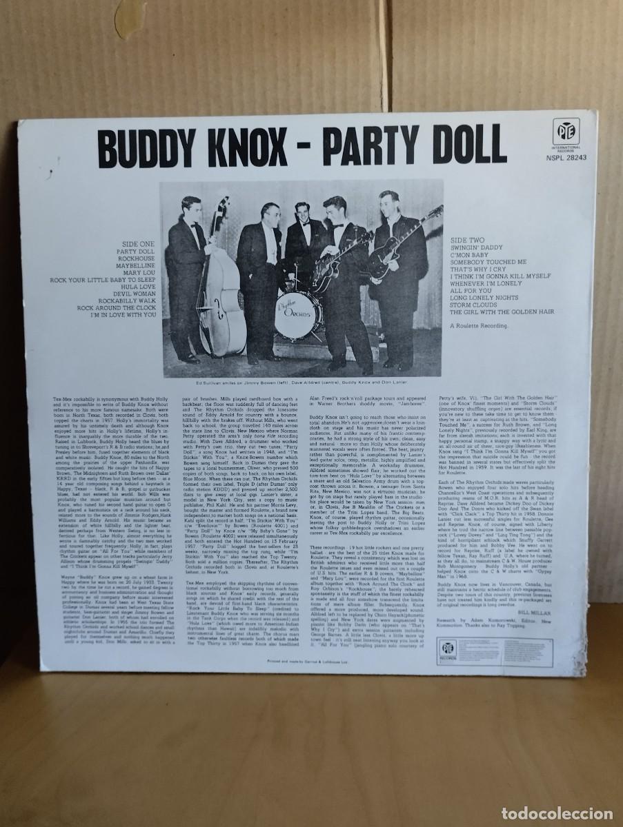 Discos de vinilo: BUDDY KNOX ------ PARTY DOLL - Foto 2
