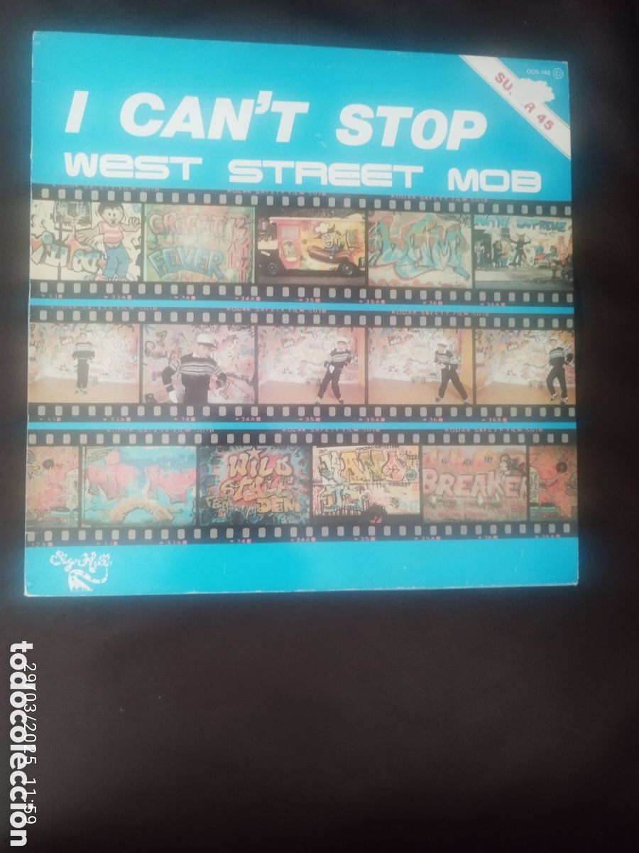 Discos de vinilo: WEST STREET MOB - MAXI SINGLE - I CAN&acute;T STOP - Foto 1