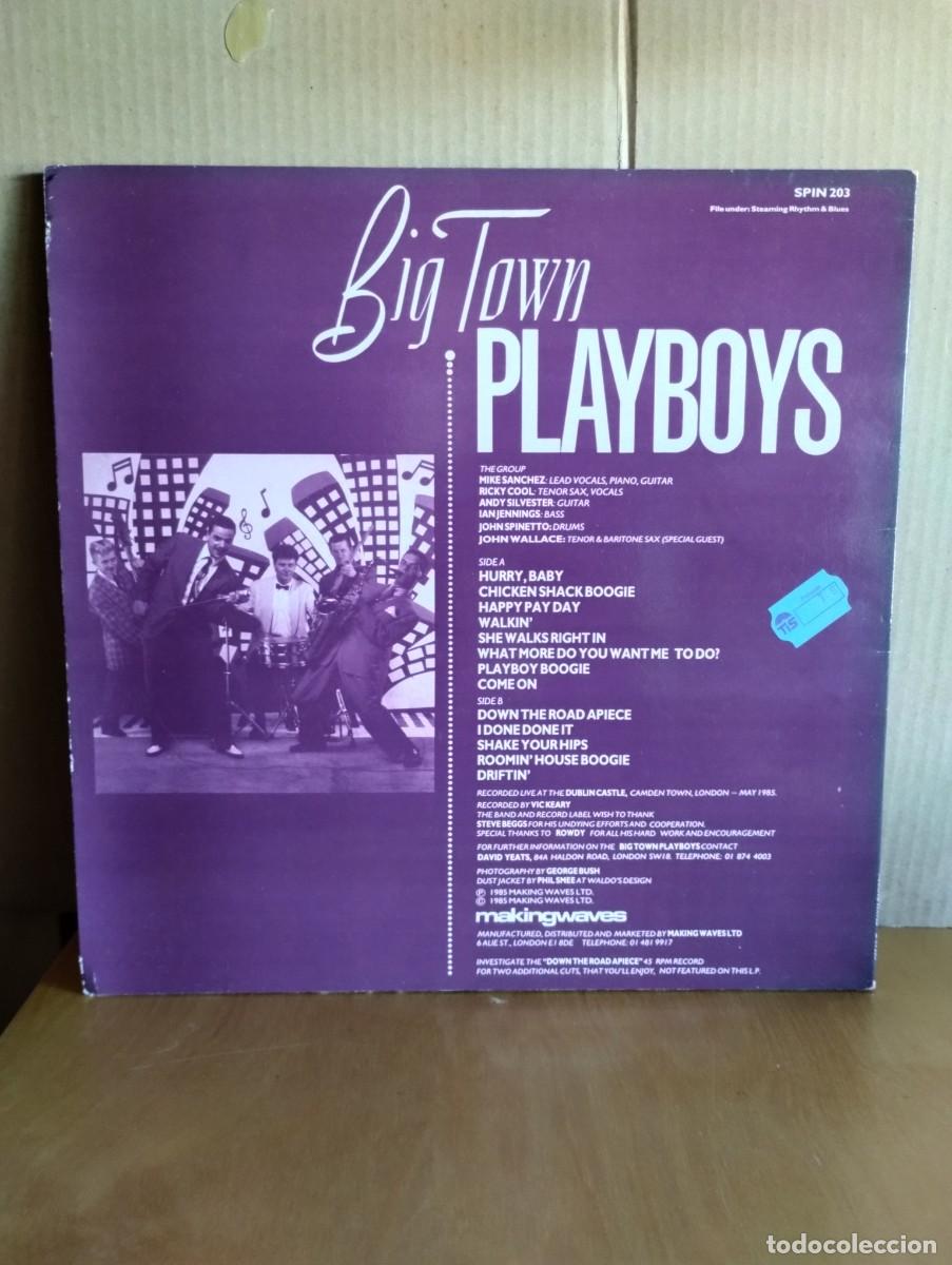 Discos de vinilo: BIG TOWN PLAYBOYS ----- PLAYBOY BOOGIE ! - Foto 2