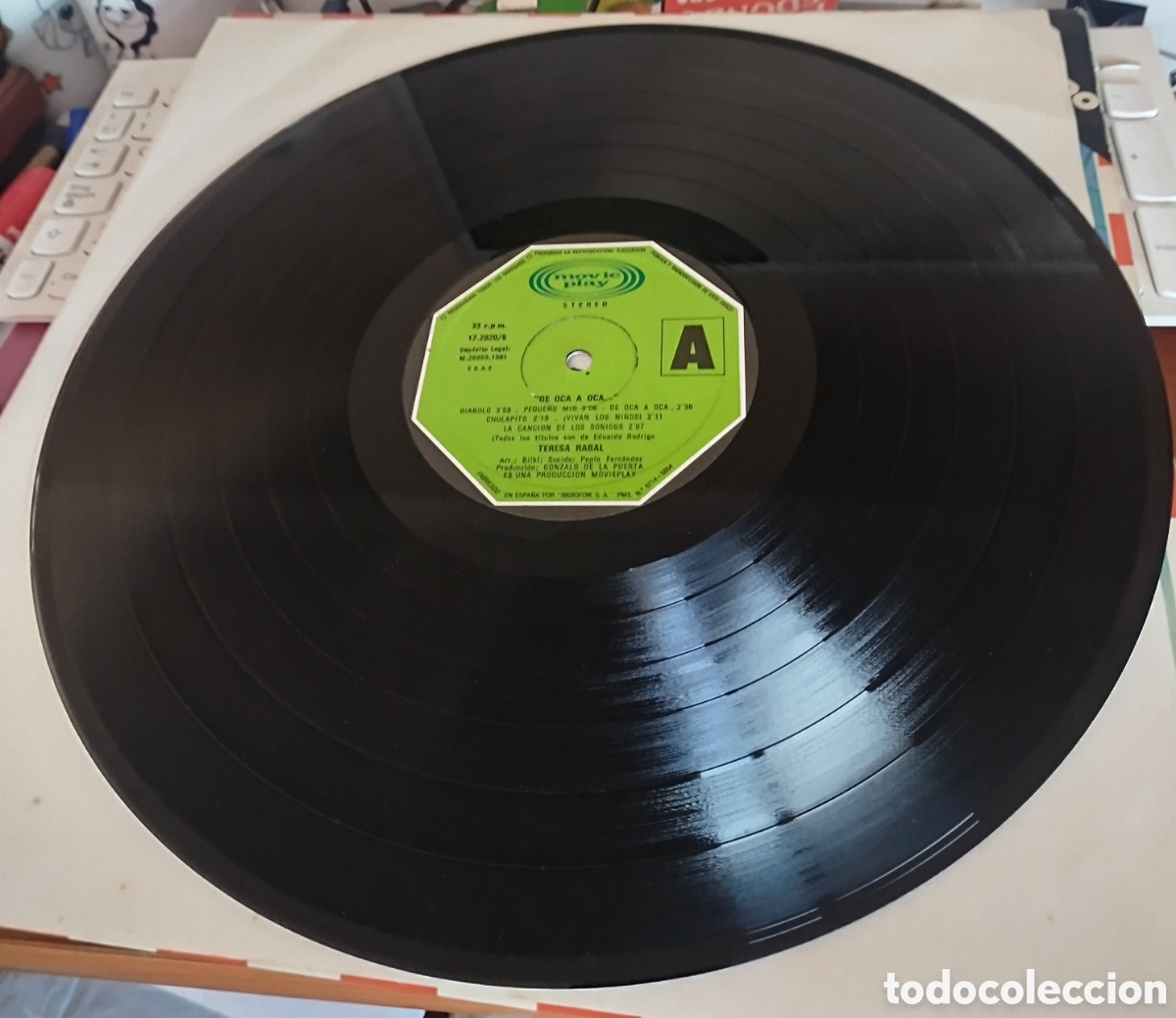 Discos de vinilo: Teresa Rabal - De Oca a Oca - Foto 2