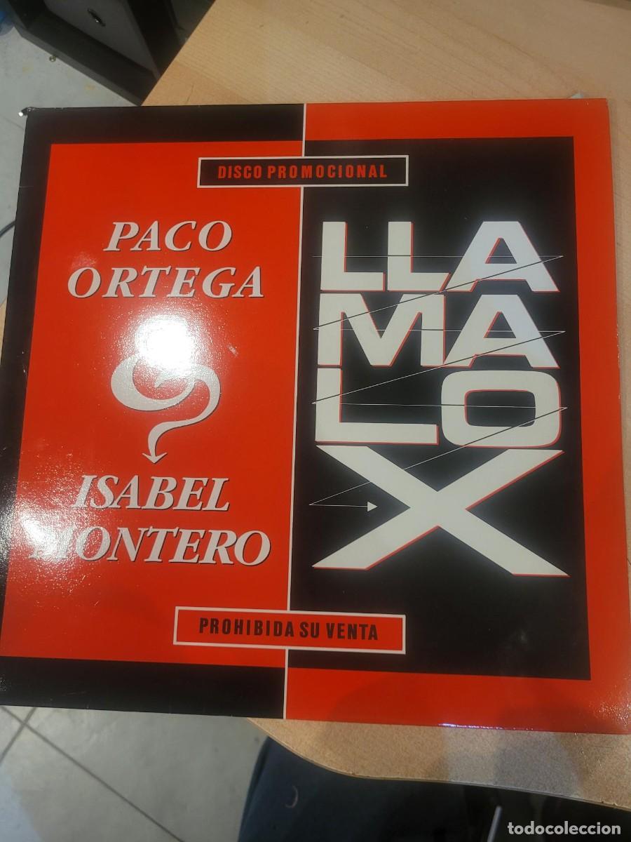 Discos de vinilo: VINILO LP PACO ORTEGA ISABEL MONTERO - Foto 1