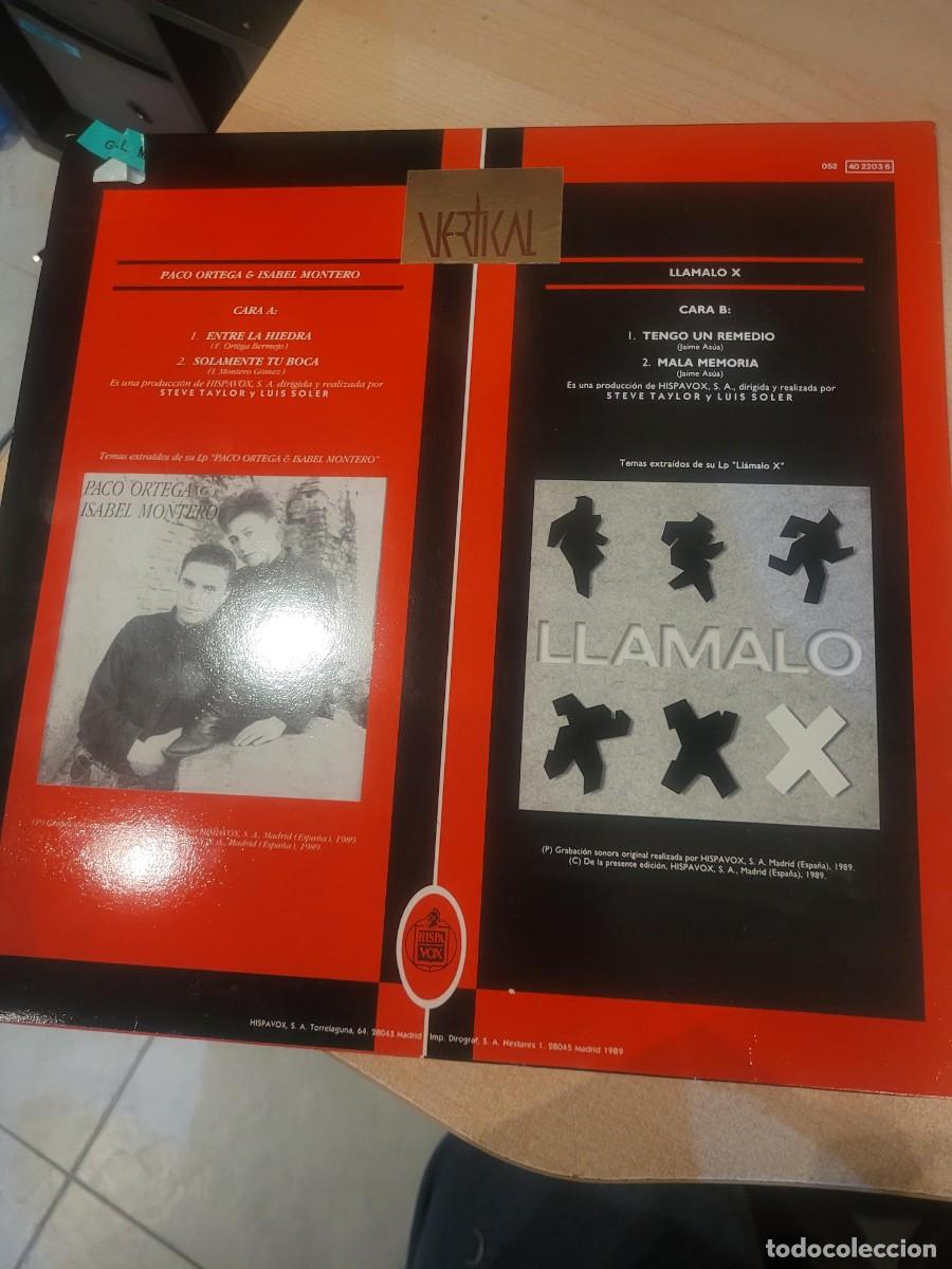Discos de vinilo: VINILO LP PACO ORTEGA ISABEL MONTERO - Foto 2