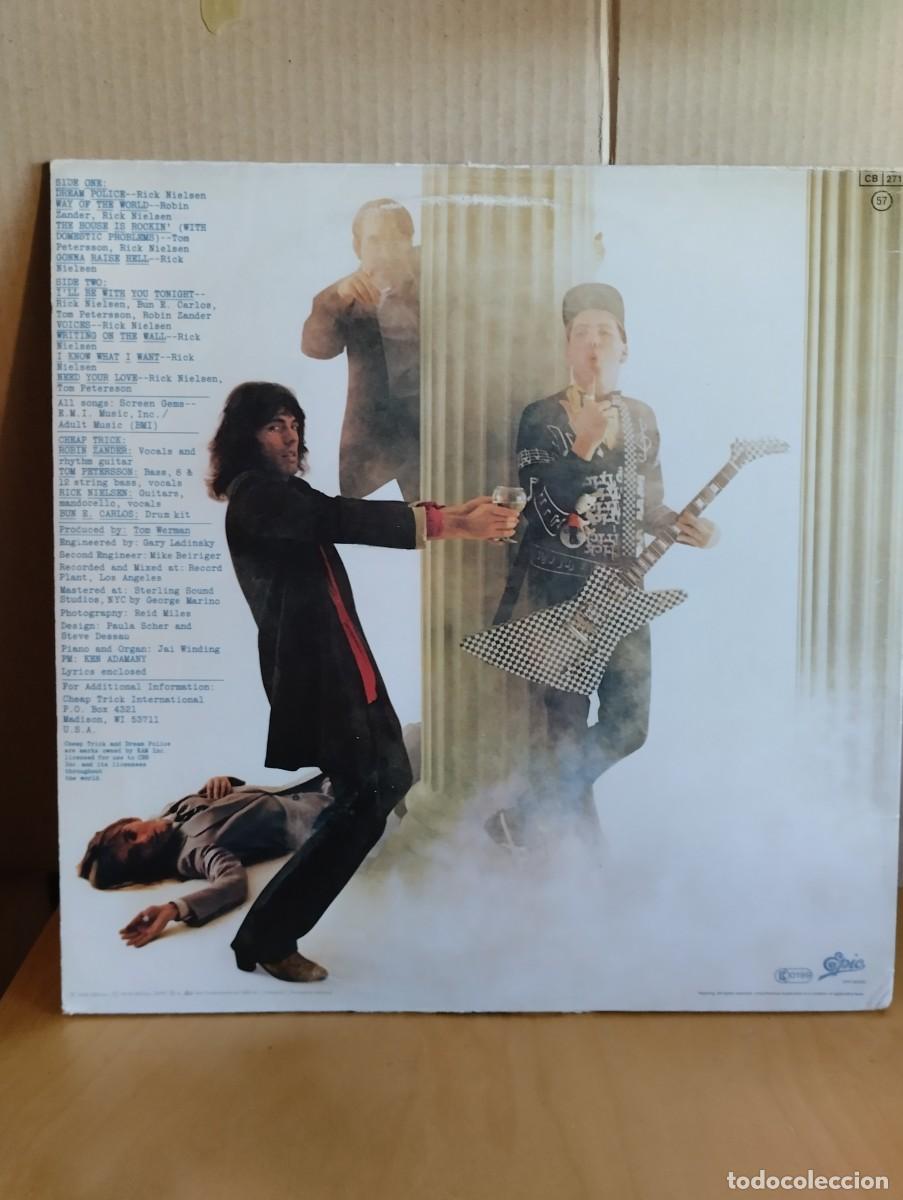 Discos de vinilo: CHEAP TRICK ---- DREAM POLICE - Foto 2