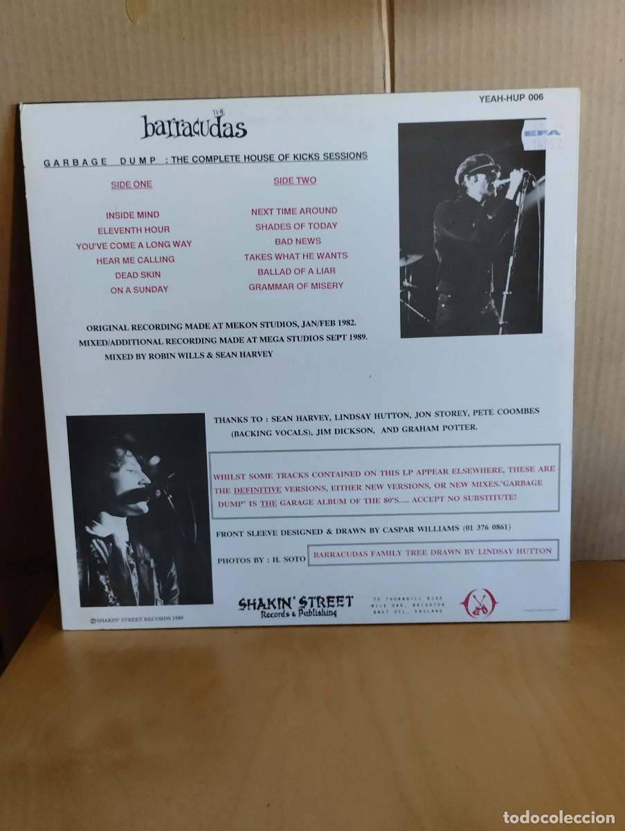 Discos de vinilo: THE BARRACUDAS ----- THE GARBAGE DUMP TAPES - Foto 2