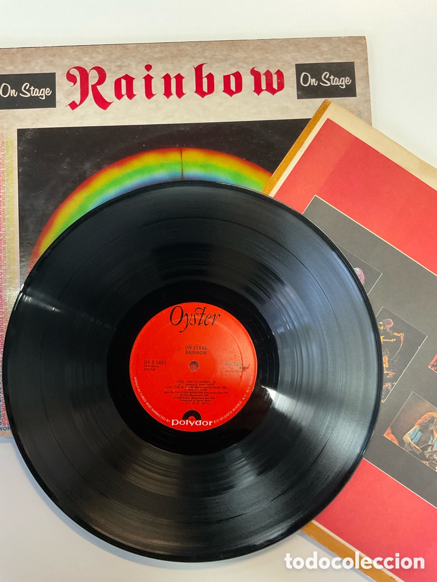 Discos de vinilo: RAINBOW. On Stage. USA. - Foto 4