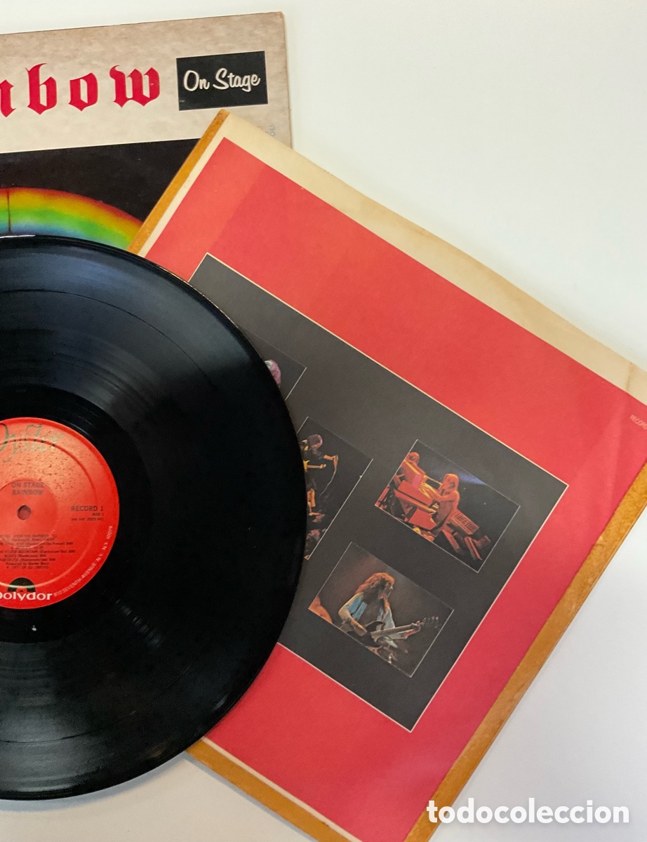 Discos de vinilo: RAINBOW. On Stage. USA. - Foto 5