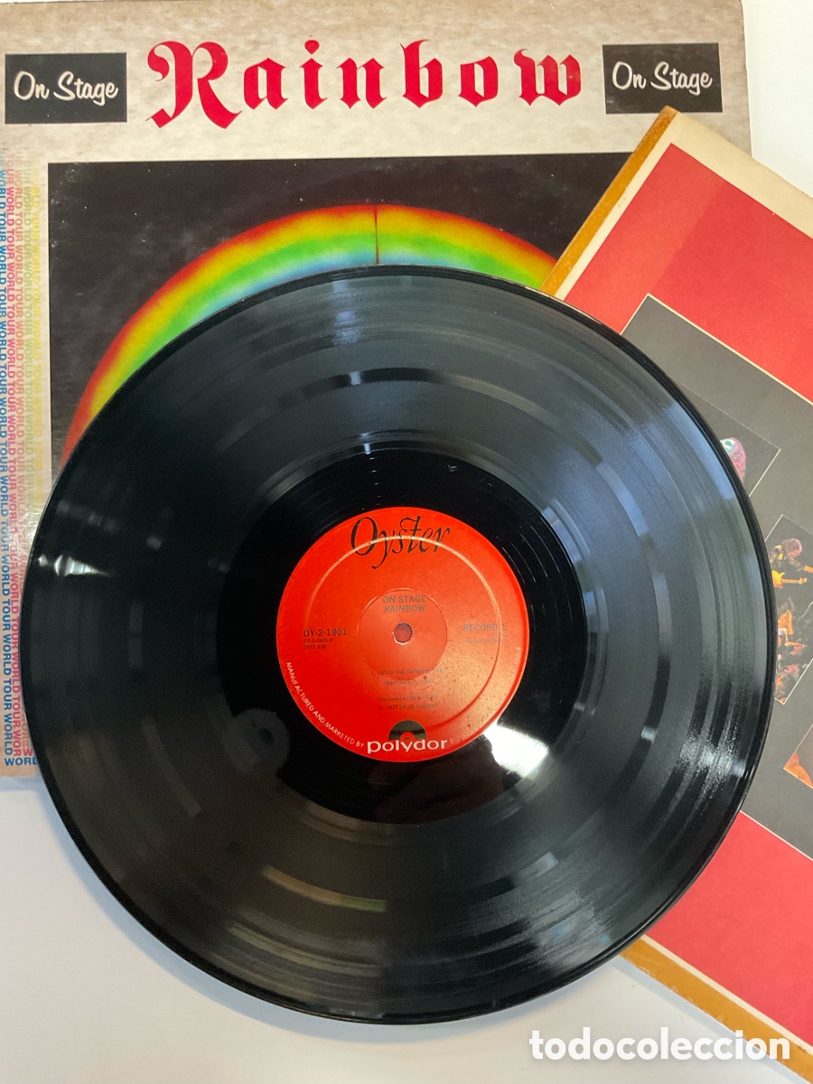 Discos de vinilo: RAINBOW. On Stage. USA. - Foto 6