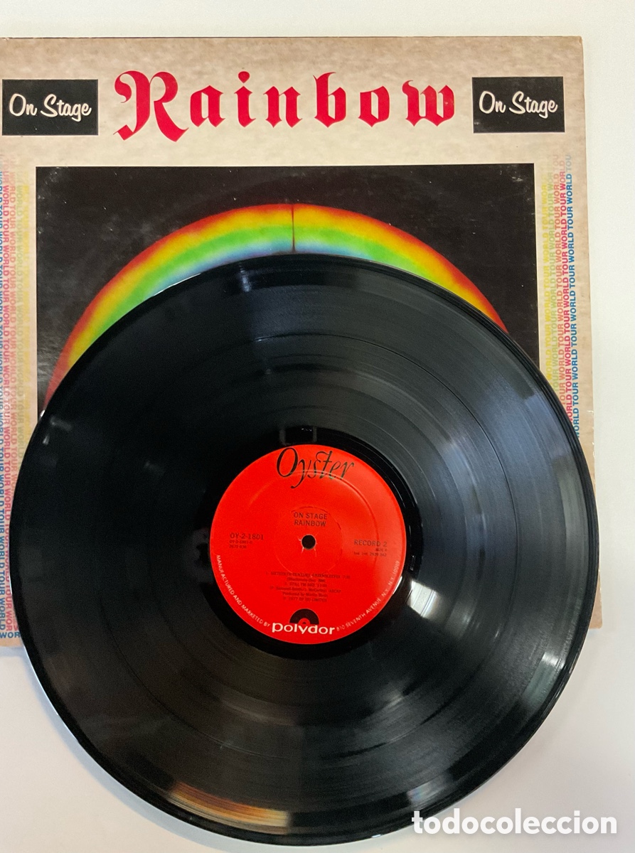 Discos de vinilo: RAINBOW. On Stage. USA. - Foto 7