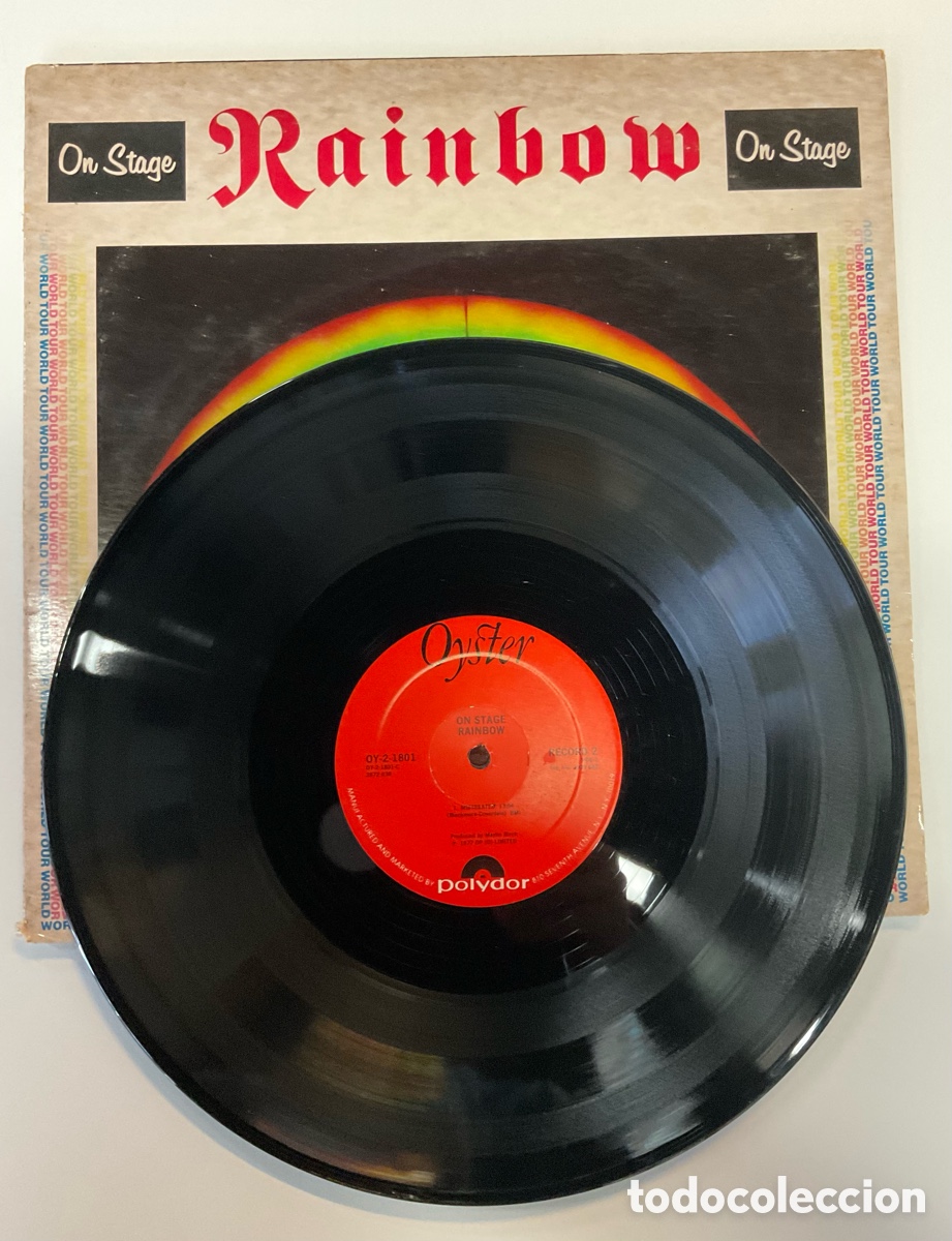Discos de vinilo: RAINBOW. On Stage. USA. - Foto 8