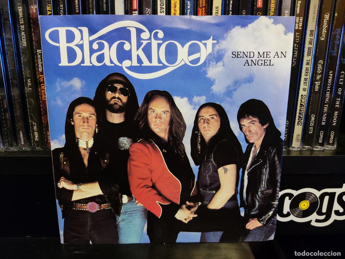Discos de vinilo: BLACKFOOT - SEND ME AN ANGEL - Foto 1