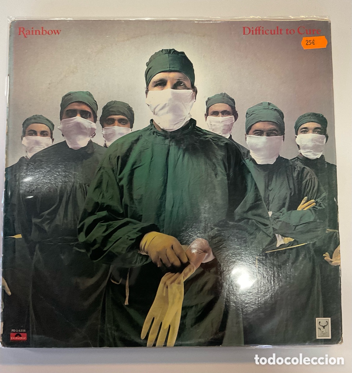 Discos de vinilo: RAINBOW. Difficult to Cure. USA. - Foto 1
