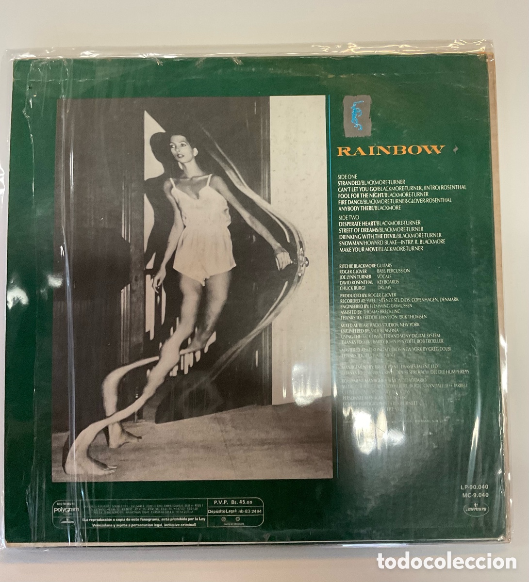 Discos de vinilo: RAINBOW. Bent Out of Shape. Venezuela. - Foto 2