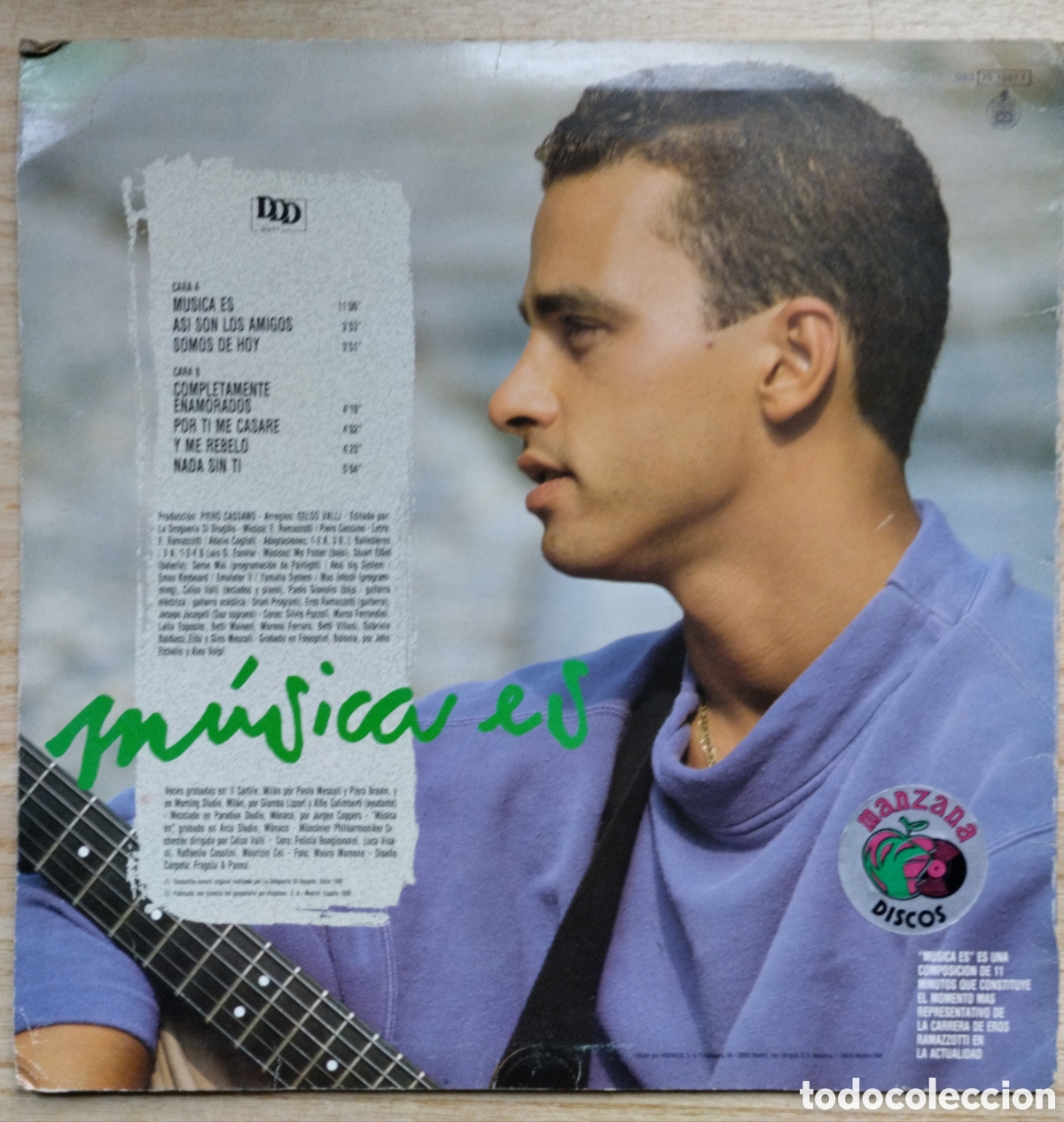 Discos de vinilo: Vinilo Eros Ramazzotti - Foto 2