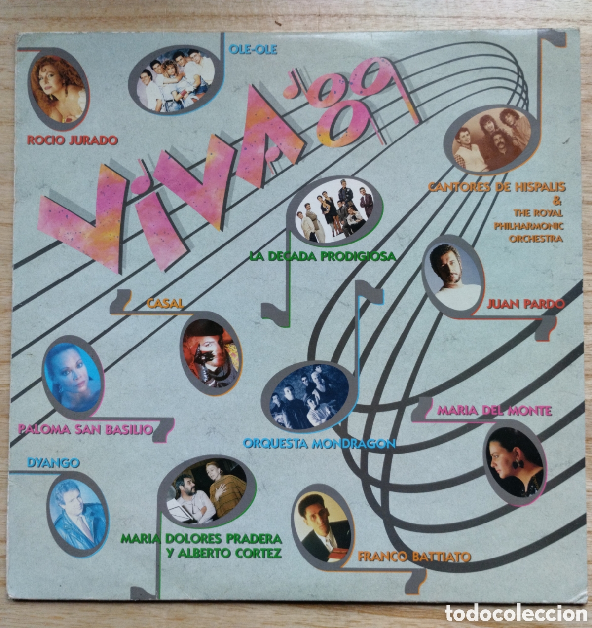 Discos de vinilo: Vinilo viva 89 varios grupos - Foto 1