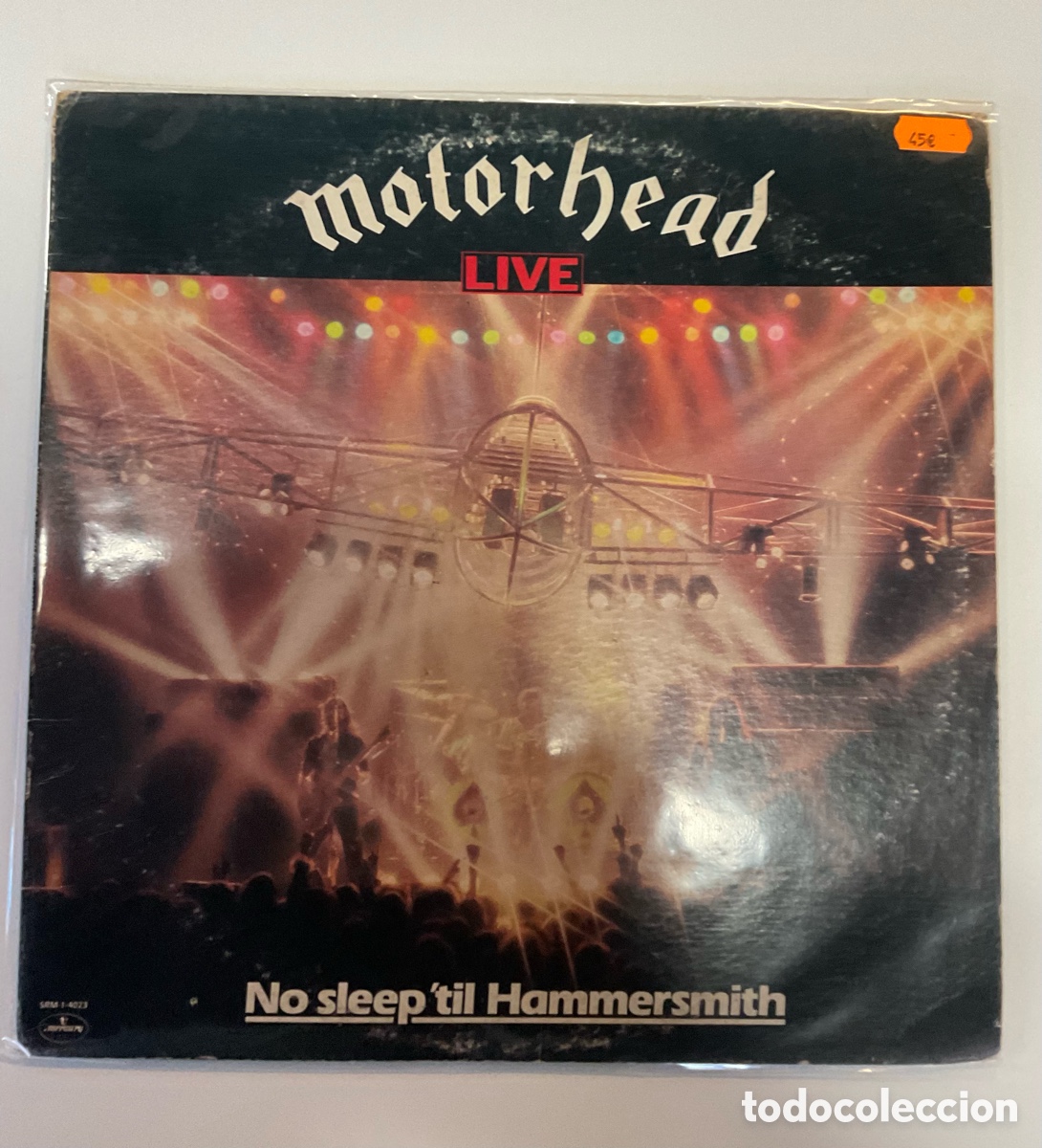 Discos de vinilo: MOTORHEAD. No Sleep Til&rsquo; Hammersmith. USA. - Foto 1