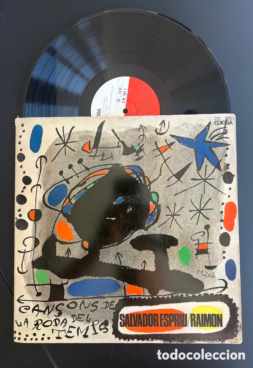 Discos de vinilo: RAIMON/ESPRIU. Can&ccedil;ons de la Roda del Mon. LP 1966 - Foto 1