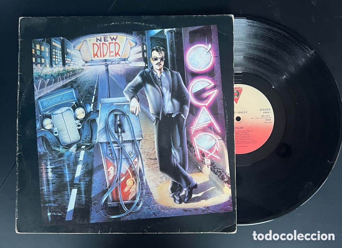 Discos de vinilo: 12 MAXI-OGAR-NEW RIDER - Foto 1