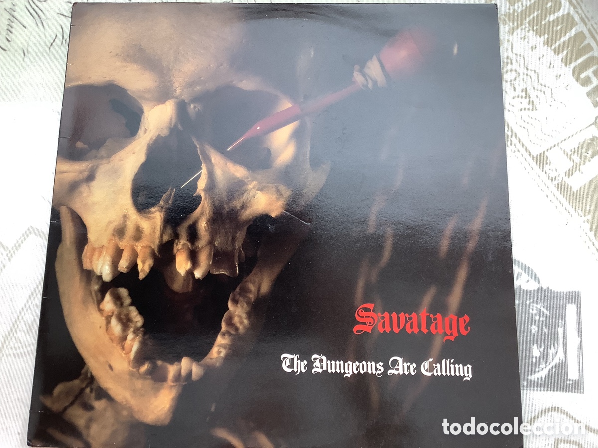 Discos de vinilo: SAVATAGE. THE DANGEROUS ARE CALLING. 1985 - Foto 1