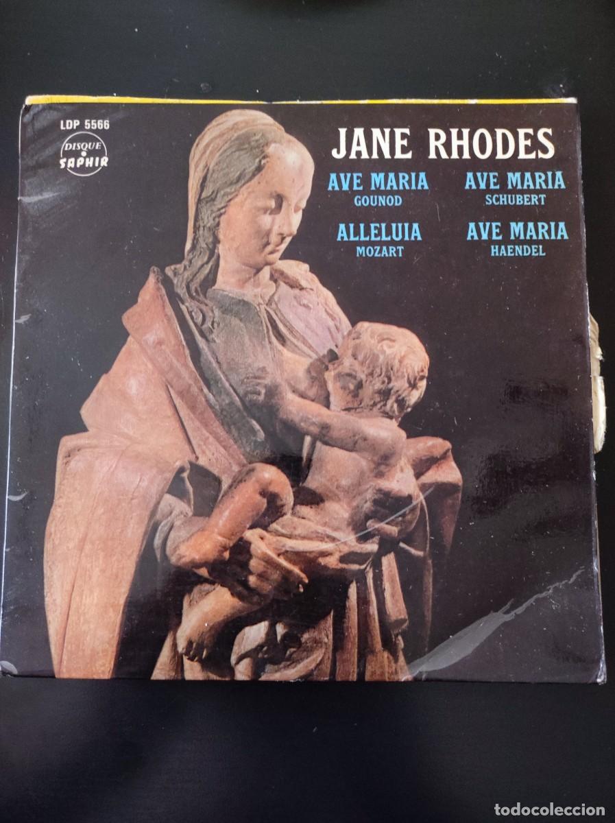 Discos de vinil: Jane Rhodes – Ave Maria Vinyl, 7”, 45 RPM, EP