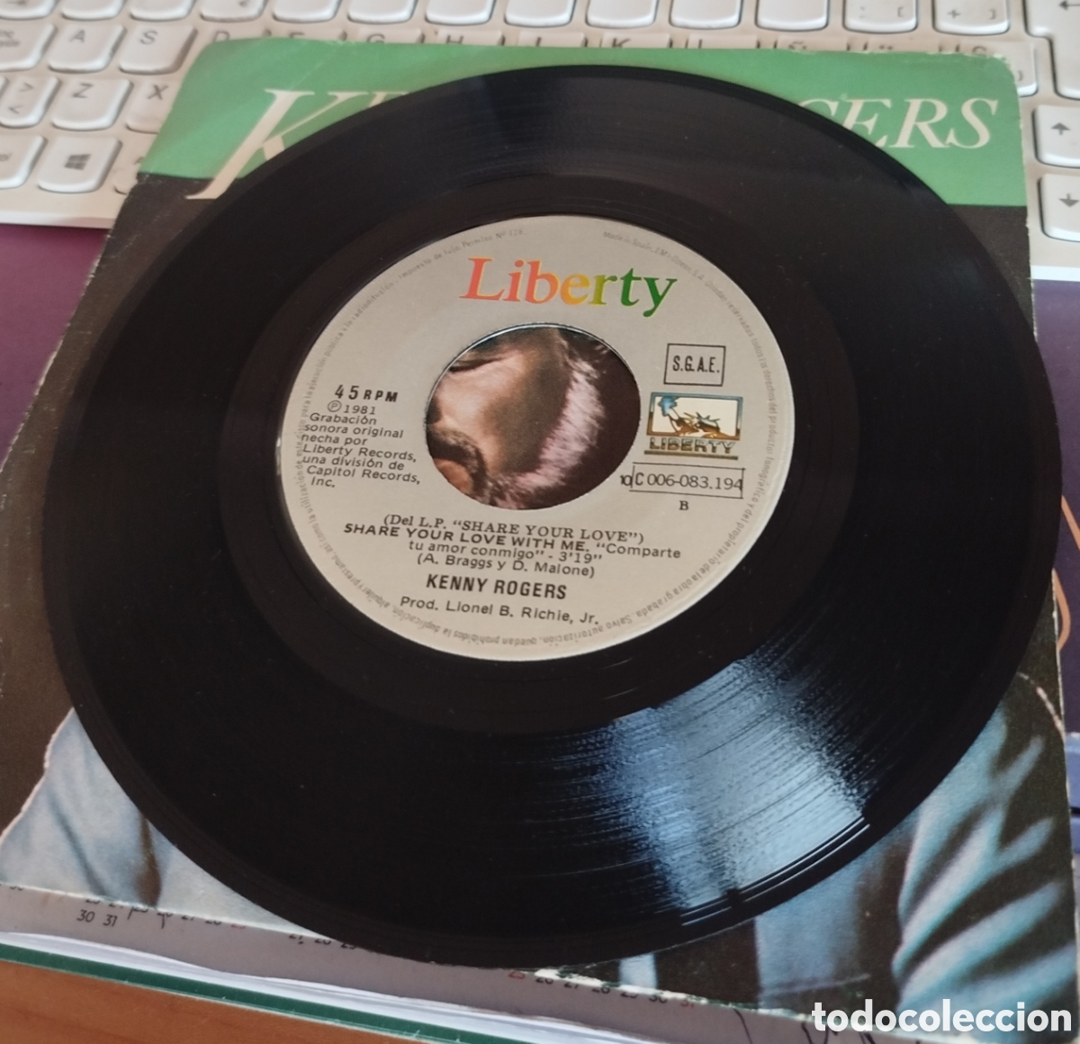Discos de vinilo: Kenny Rogers - Resplandor de gloria - Foto 2