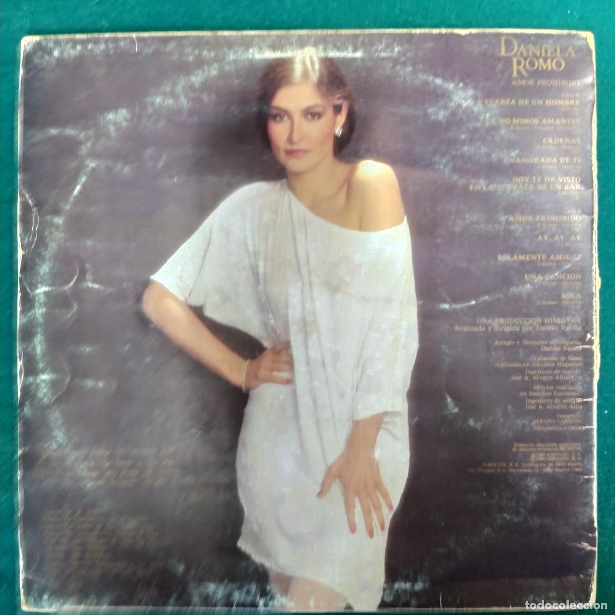 Discos de vinilo: Daniela Romo &ndash; Amor Prohibido - Foto 2