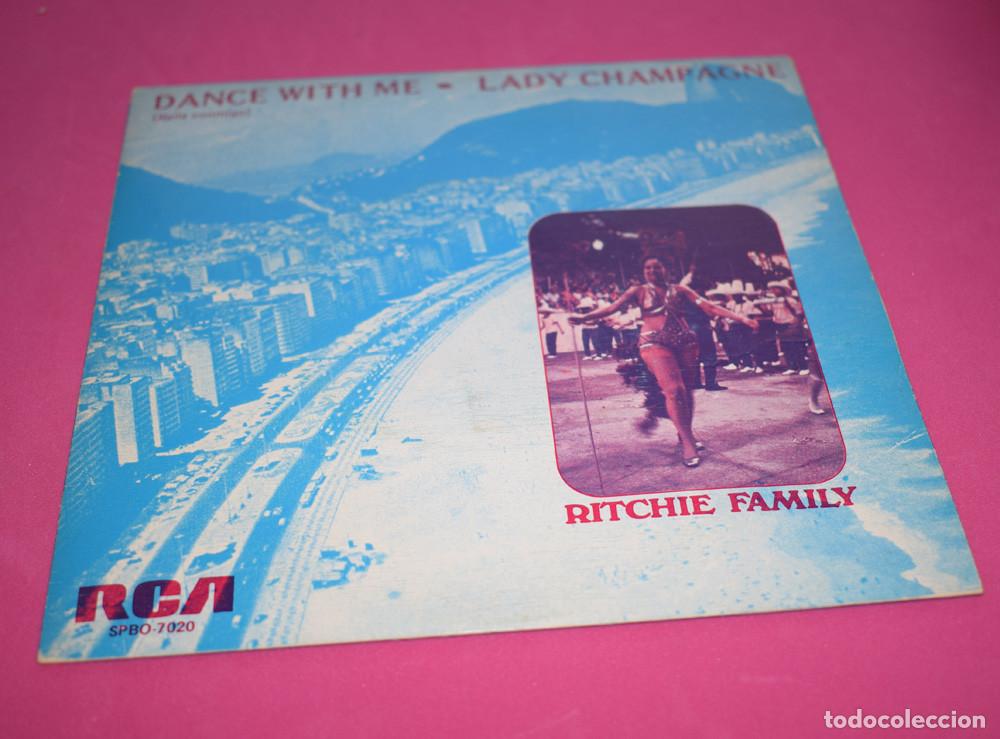 Discos de vinilo: RITCHIE FAMILY - DANCE WITH ME - SINGLE 1975 - Foto 1