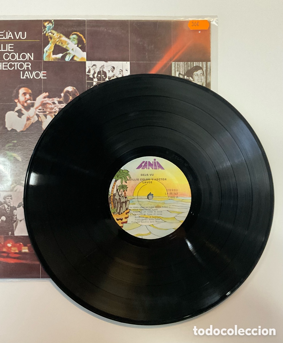 Discos de vinilo: D&Eacute;JA VU. WILLIE COL&Oacute;N/H&Eacute;CTOR LAVOE. - Foto 3