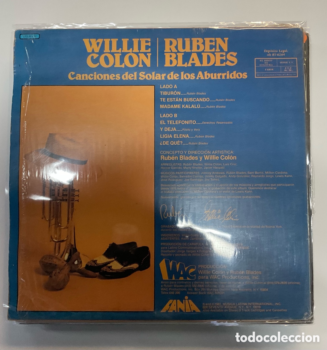 Discos de vinilo: COLECCI&Oacute;N RUB&Eacute;N BLADES. Venezuela. - Foto 22