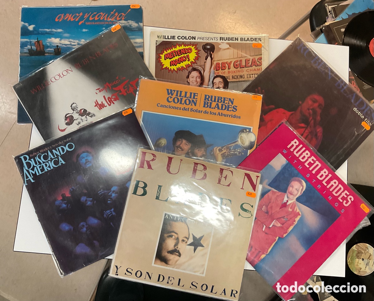 Discos de vinilo: COLECCI&Oacute;N RUB&Eacute;N BLADES. Venezuela. - Foto 1