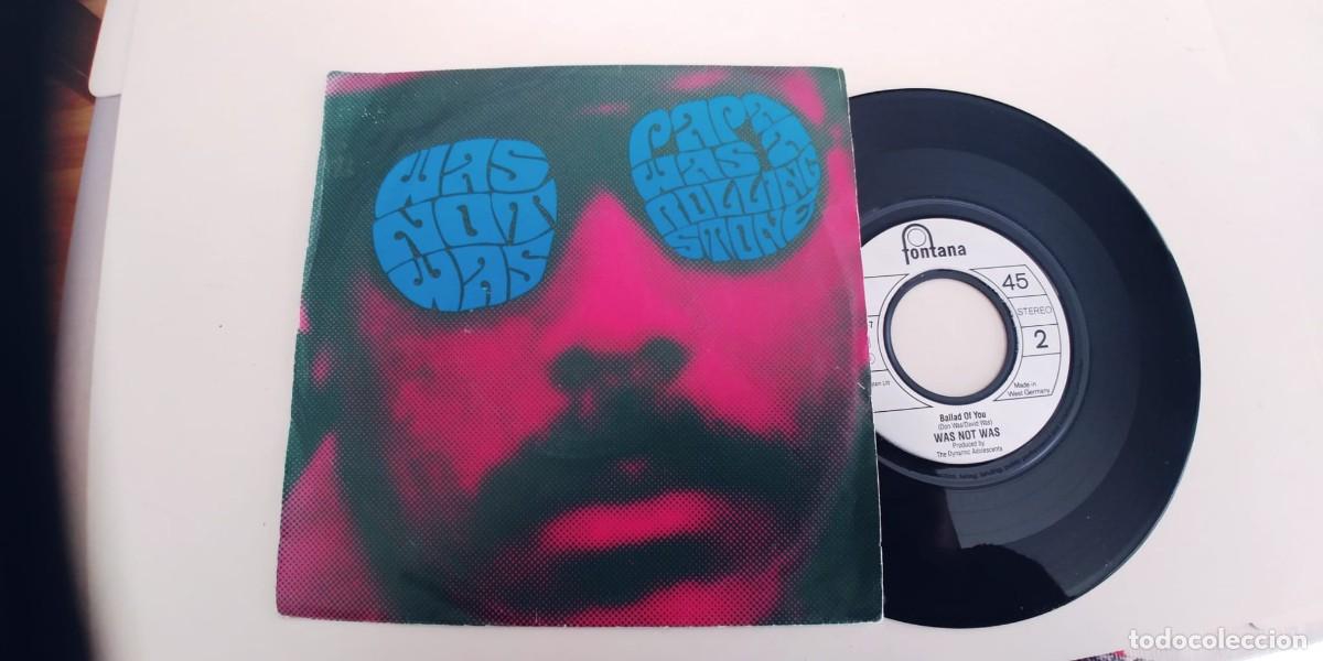 Discos de vinilo: WAS NOT WAS-SINGLE PAPA WAS A ROLLING STONES - Foto 1