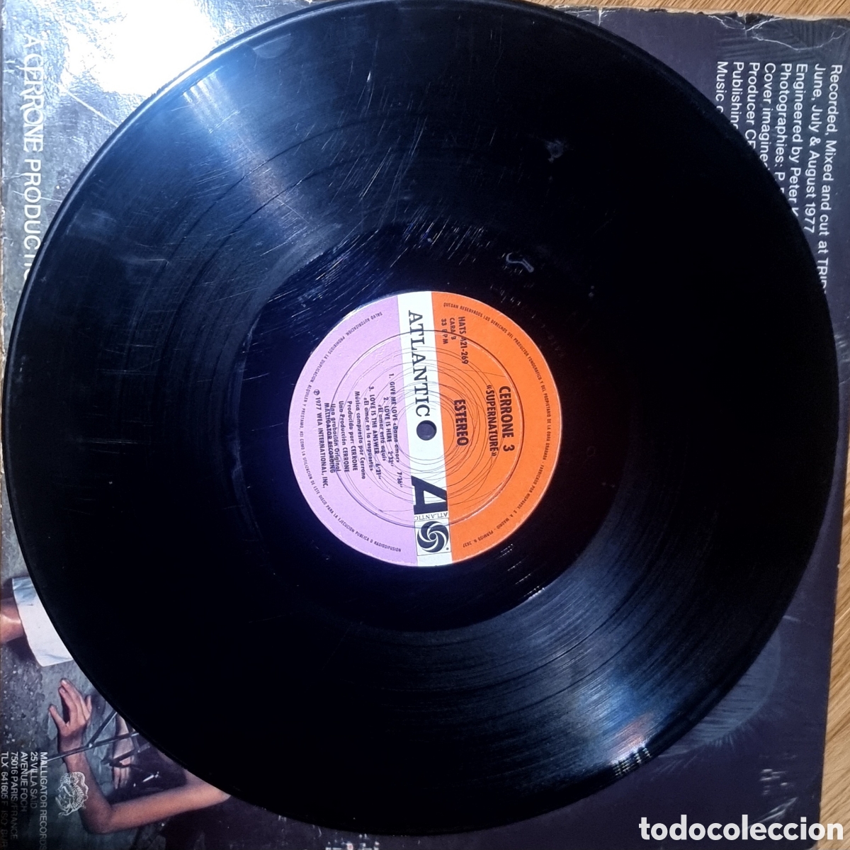 Discos de vinilo: Cerrone 3 Supernature LP vinilo - Foto 4