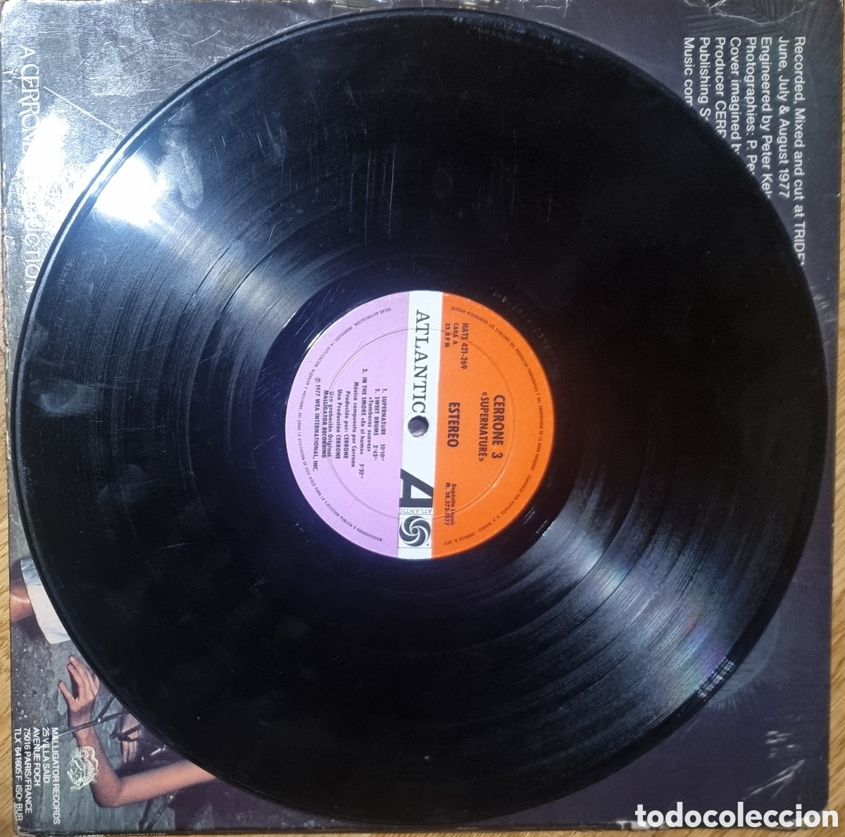 Discos de vinilo: Cerrone 3 Supernature LP vinilo - Foto 5