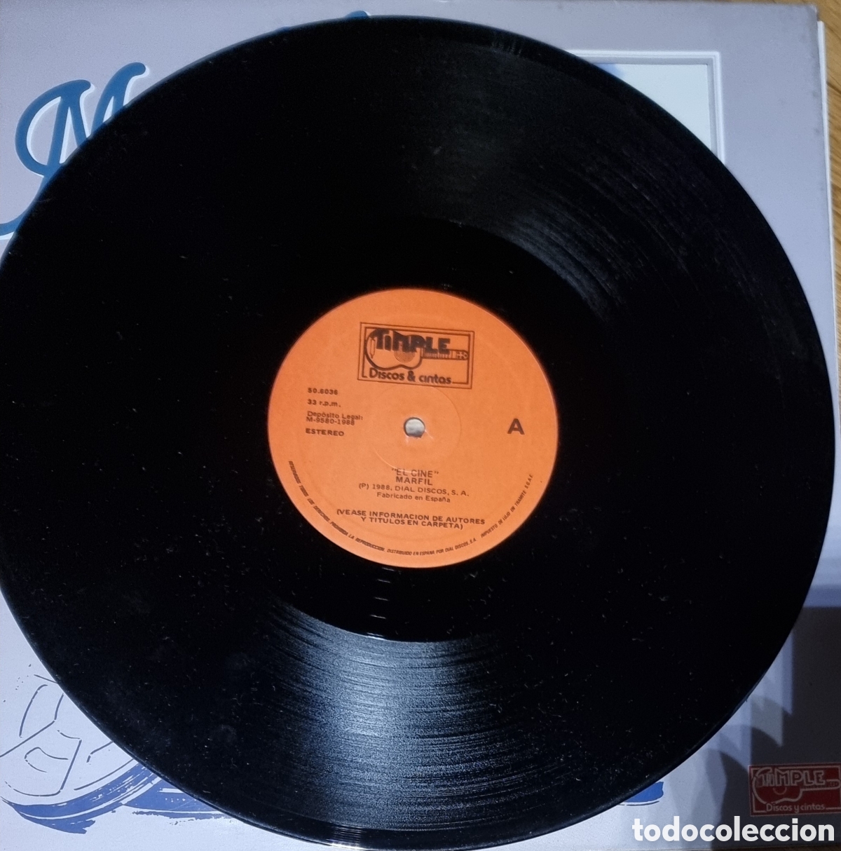 Discos de vinilo: Marfil &rdquo;De cine&rdquo; LP vinilo - Foto 4