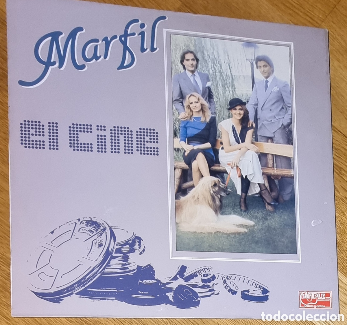 Discos de vinilo: Marfil &rdquo;De cine&rdquo; LP vinilo - Foto 1