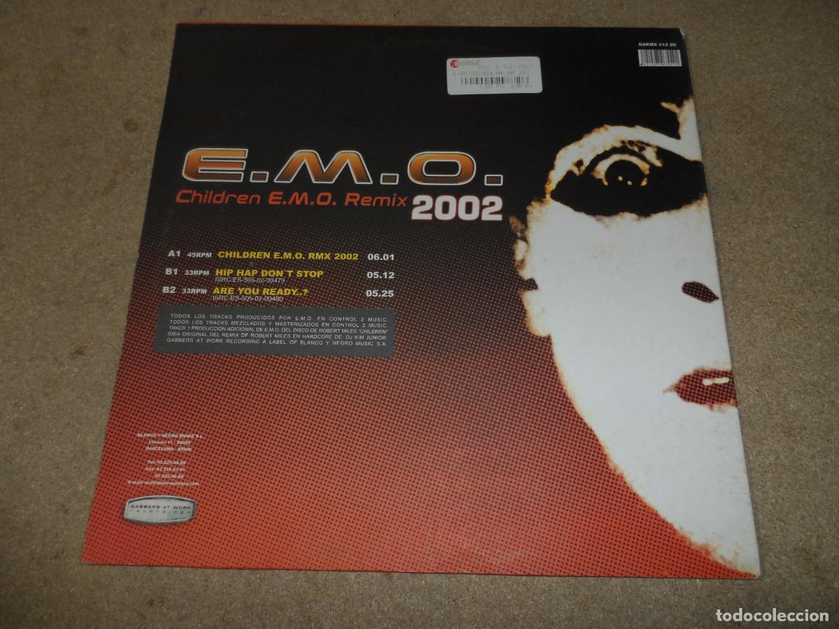 Discos de vinilo: Emo DJ &ndash; Children (Emo DJ Remix 2002) (SPAIN 2002) - Foto 2