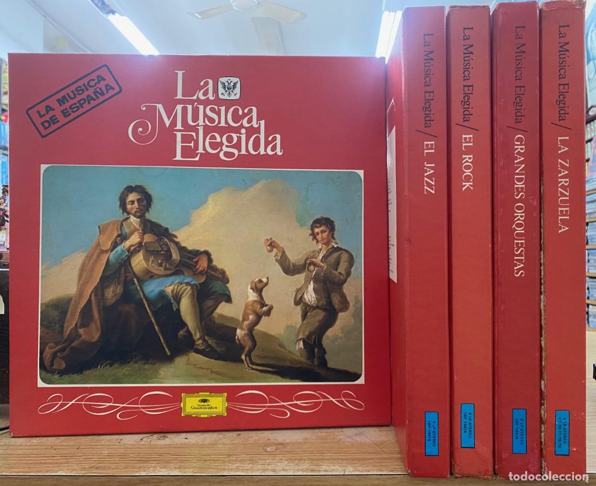 Discos de vinil: LA MUSICA ELEGIDA (5 ESTUCHES). LP-ESTUCHE-111