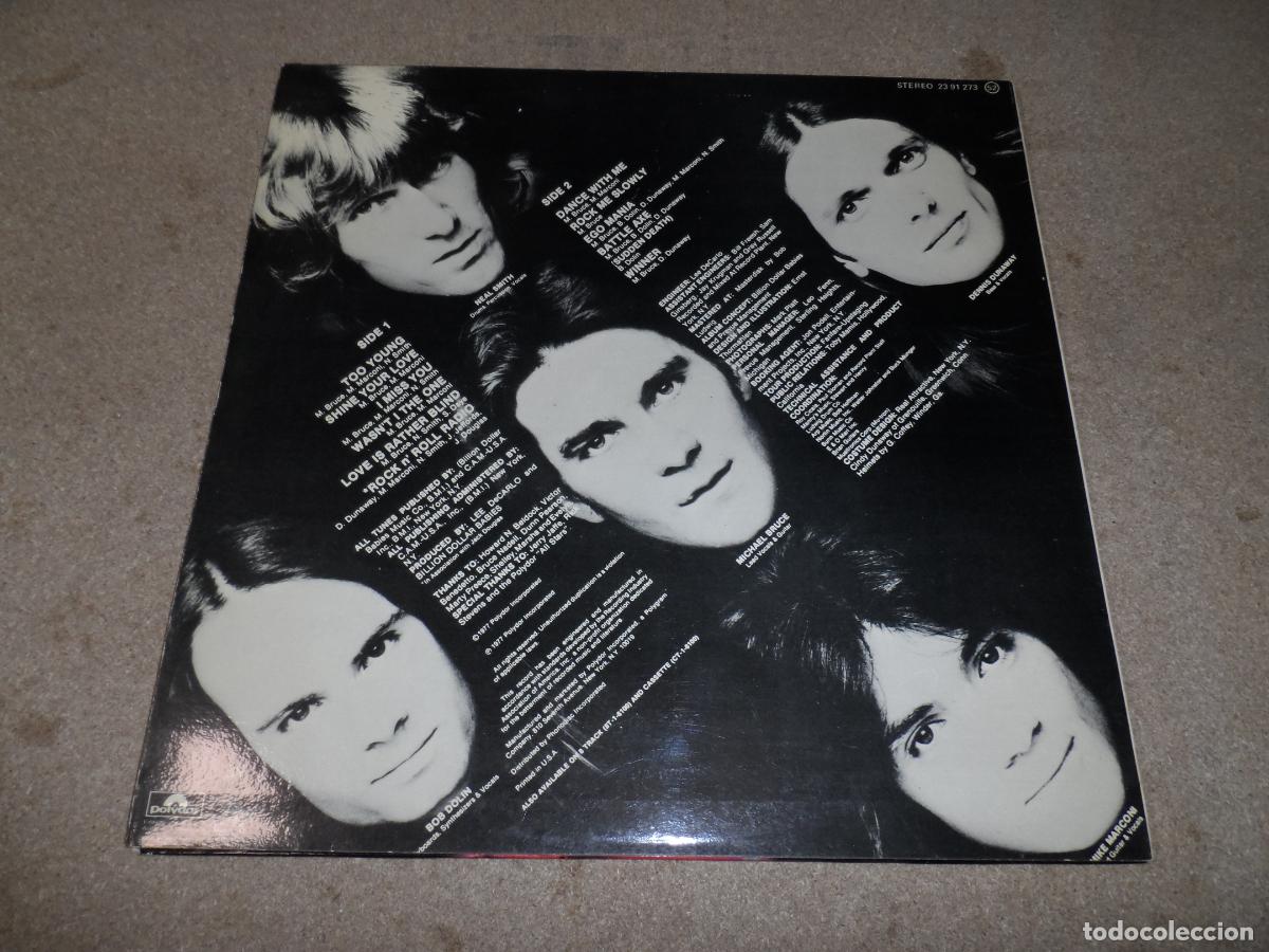 Discos de vinilo: BILLION DOLLAR BABIES - BATTLE AXE (SPAIN 1977) - Foto 2