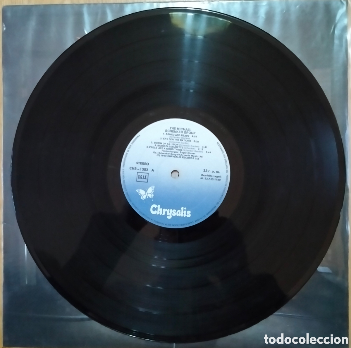 Discos de vinilo: THE MICHAEL SCHENKER GROUP &rdquo;MSG&rdquo; VINILO - Foto 3