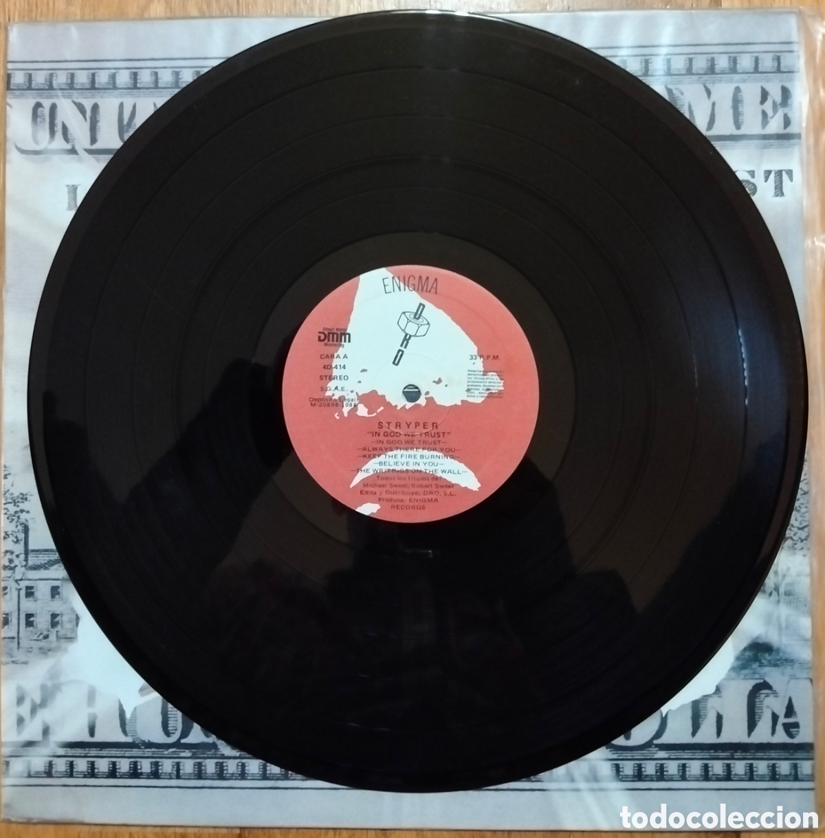 Discos de vinilo: STRYPER &rdquo;IN GOD WE TRUST&rdquo; VINILO - Foto 3